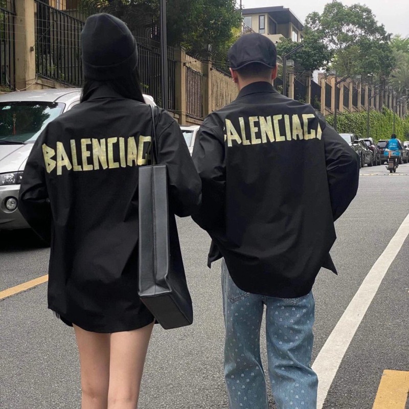 Balenciaga Unisex Long Sleeves Shirt