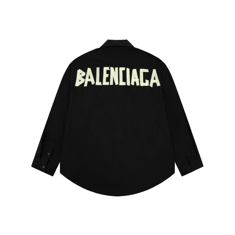 Balenciaga Unisex Long Sleeves Shirt