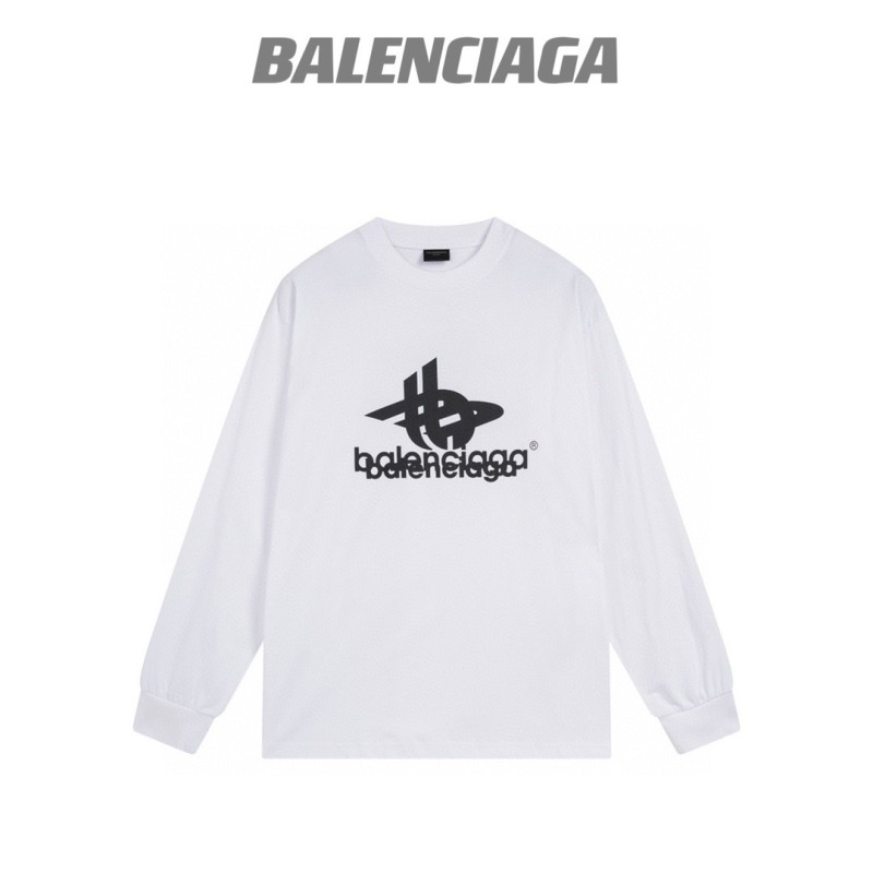 Balenciaga Unisex Long Sleeves Tee