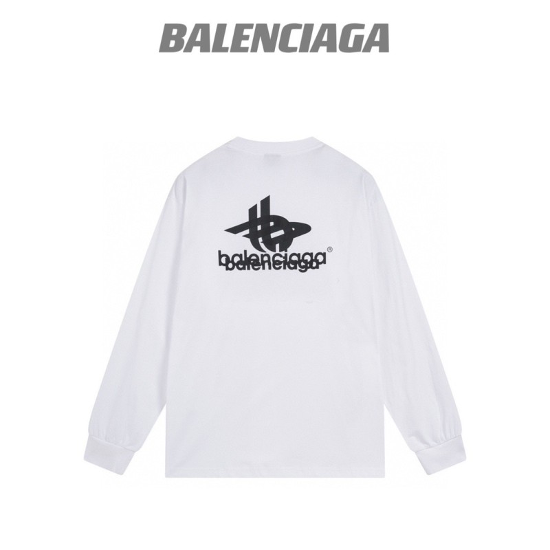 Balenciaga Unisex Long Sleeves Tee