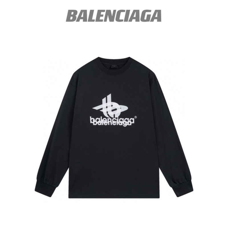 Balenciaga Unisex Long Sleeves Tee