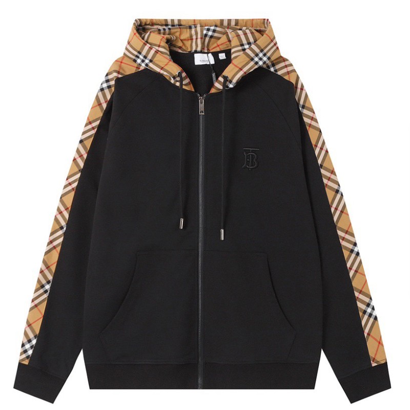 Burberry Unisex Zipper Sweatshirt 