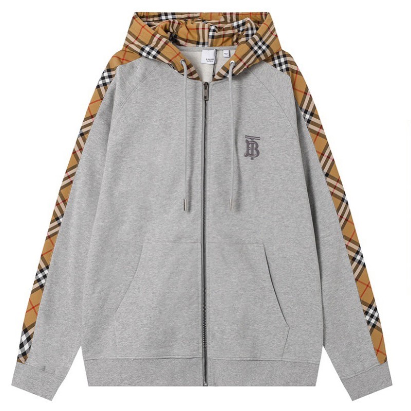 Burberry Unisex Zipper Sweatshirt 