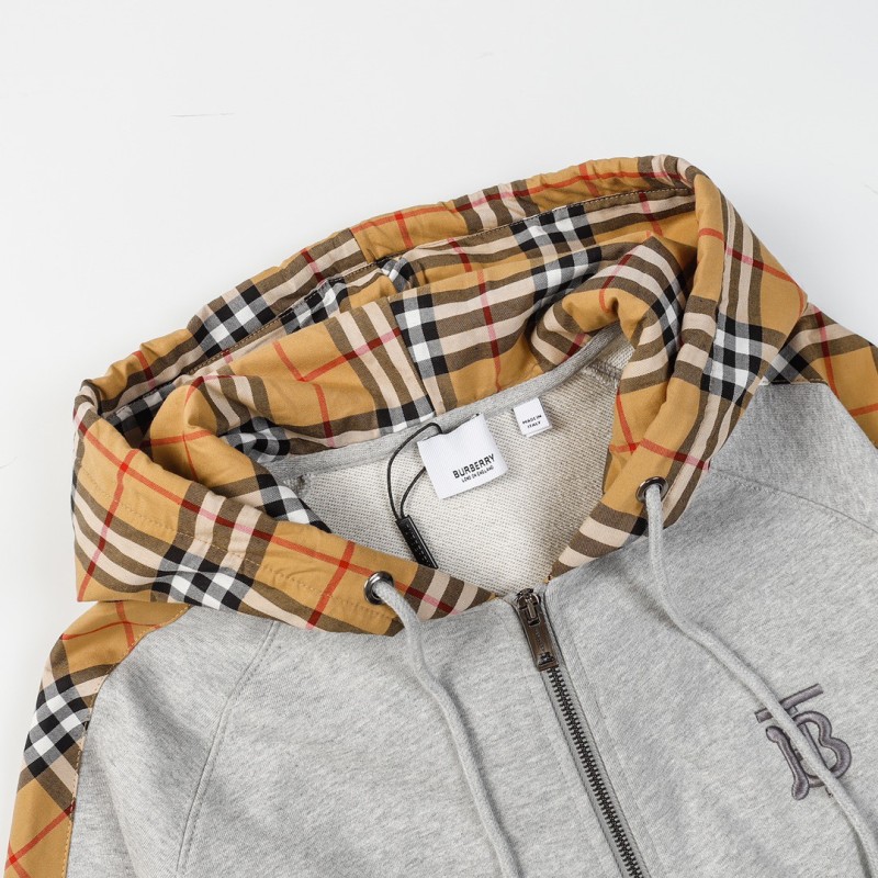 Burberry Unisex Zipper Sweatshirt 