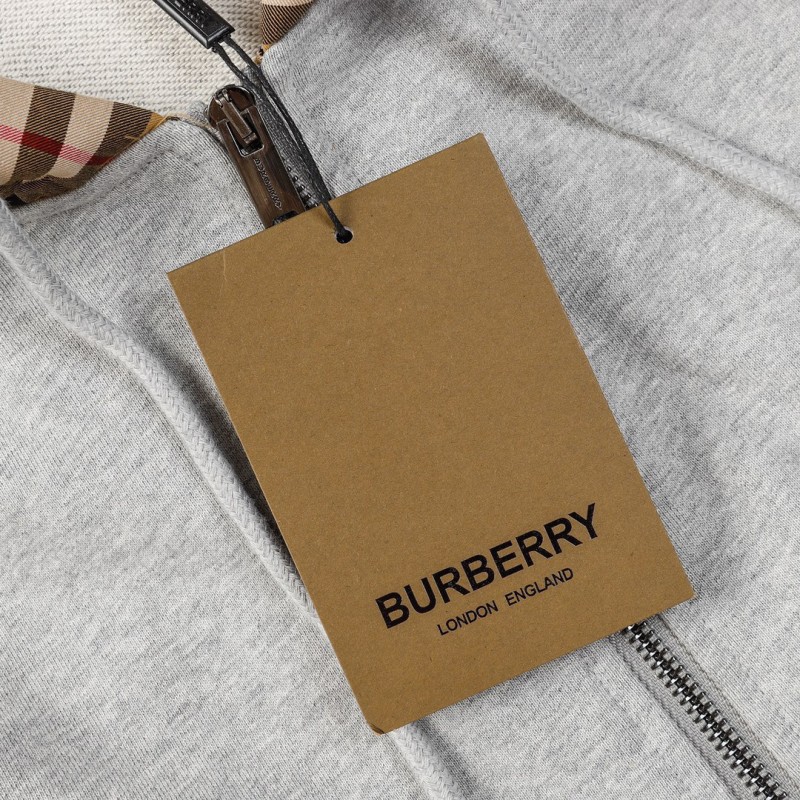 Burberry Unisex Zipper Sweatshirt 