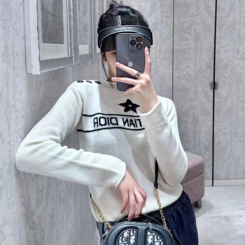 Dior Shoulder Buckle Sweater