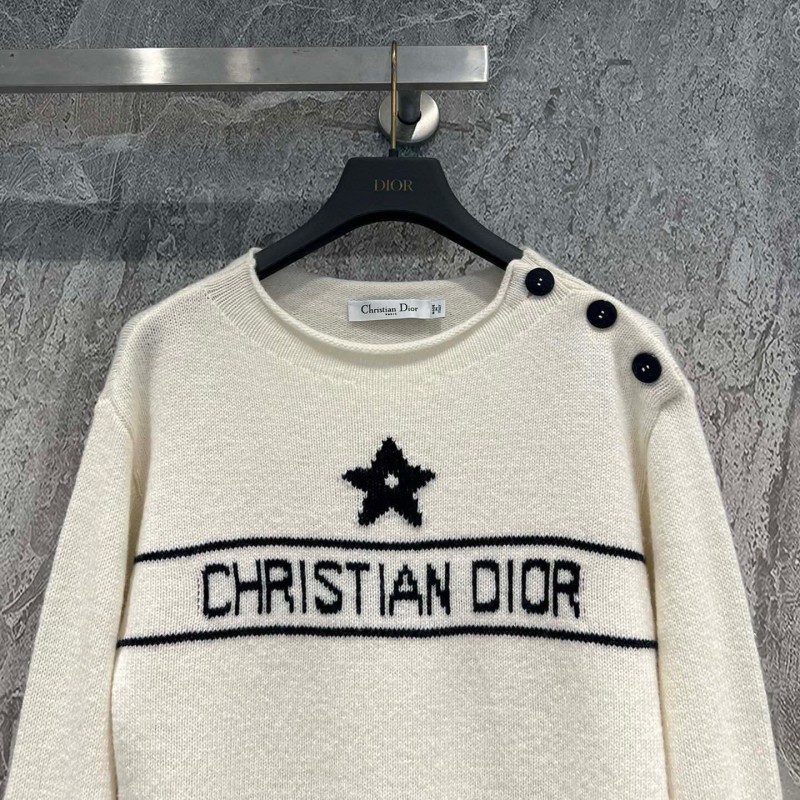 Dior Shoulder Buckle Sweater