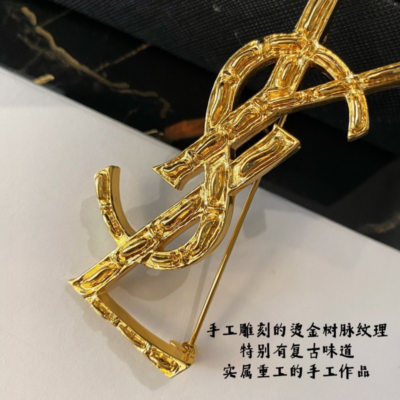 YSL Brooch 