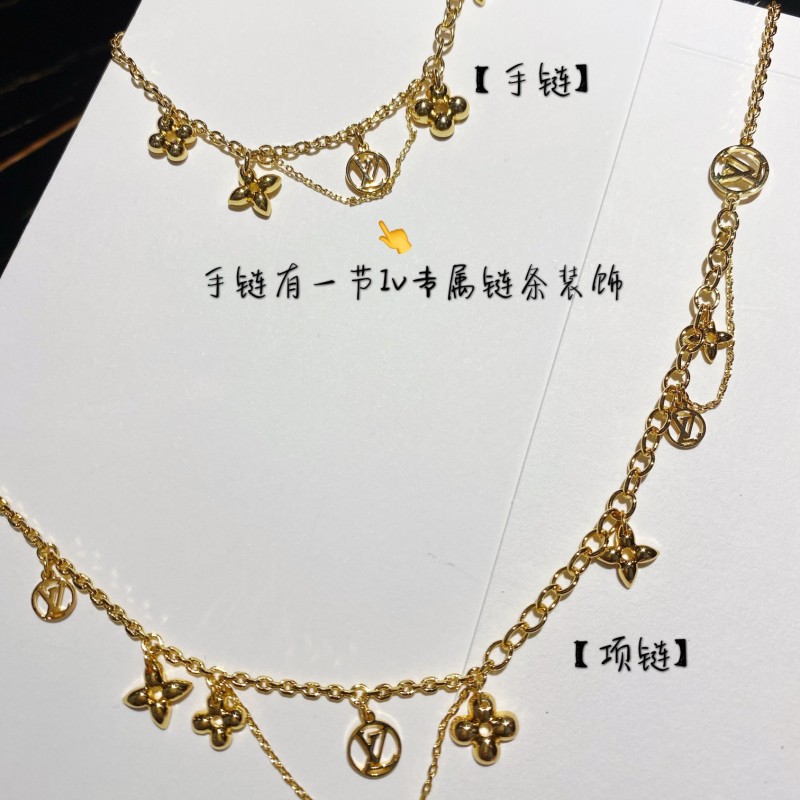 LV Necklace / Bracelet 