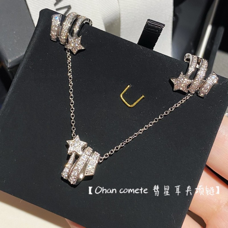 Chanel Necklace / Earrings 