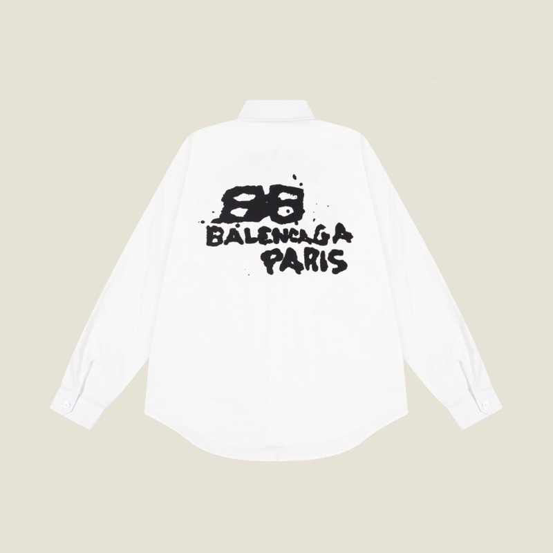 Balenciaga Unisex Long Sleeves Shirt