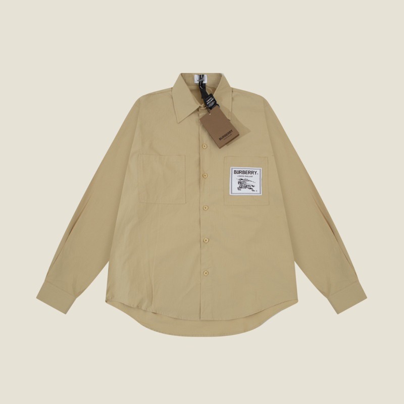 Burberry Unisex Long Sleeves Shirt