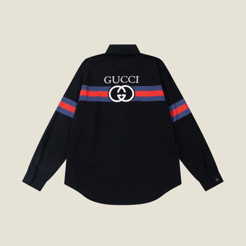 Gucci Unisex Long Sleeves Shirt