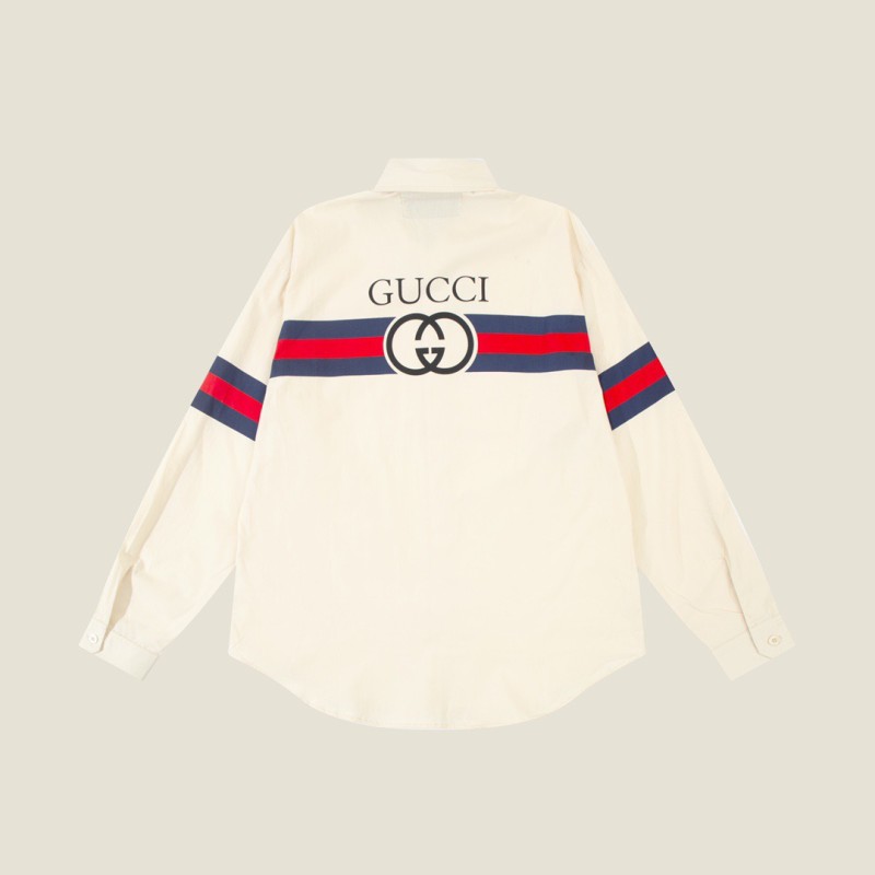 Gucci Unisex Long Sleeves Shirt