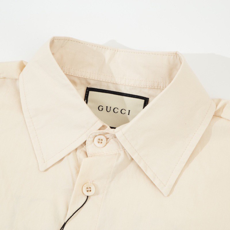 Gucci Unisex Long Sleeves Shirt