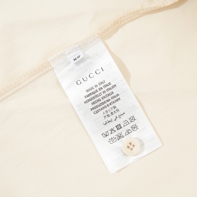 Gucci Unisex Long Sleeves Shirt