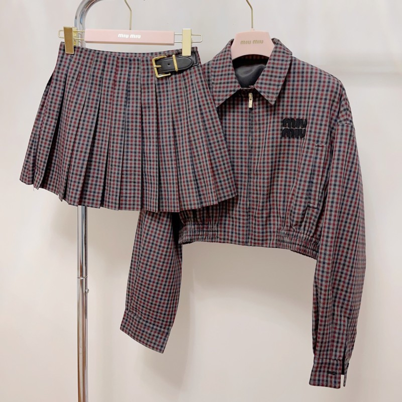 MiuMiu Jacket & Skirt Set