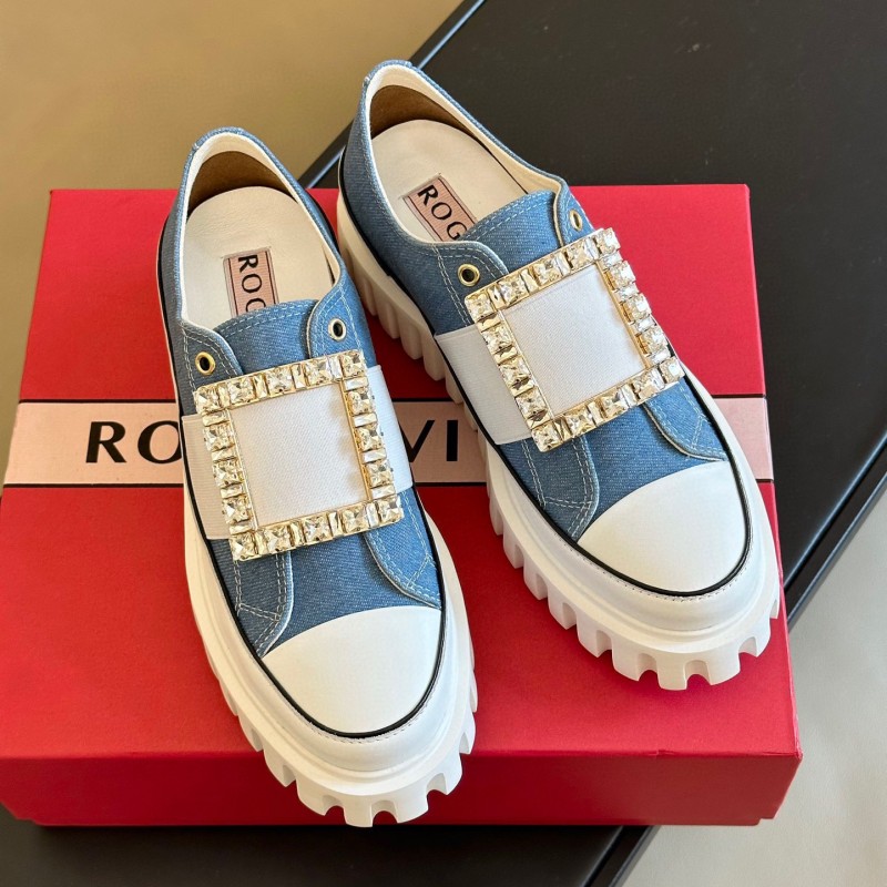 Roger Vivier Canvas Shoes