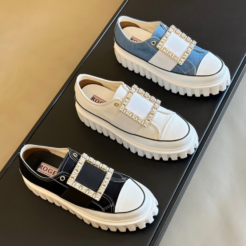 Roger Vivier Canvas Shoes