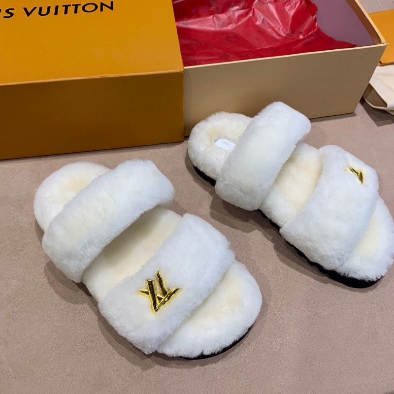 LV Sunset Comfort Wool Sandals