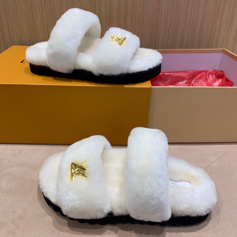 LV Sunset Comfort Wool Sandals