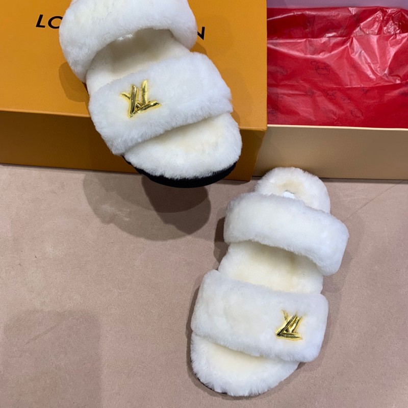 LV Sunset Comfort Wool Sandals