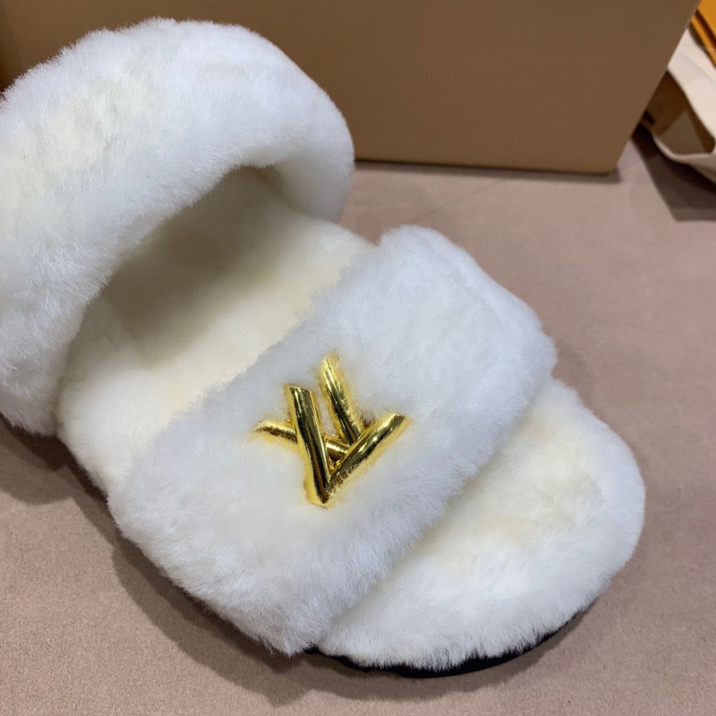 LV Sunset Comfort Wool Sandals