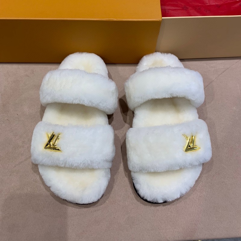 LV Sunset Comfort Wool Sandals