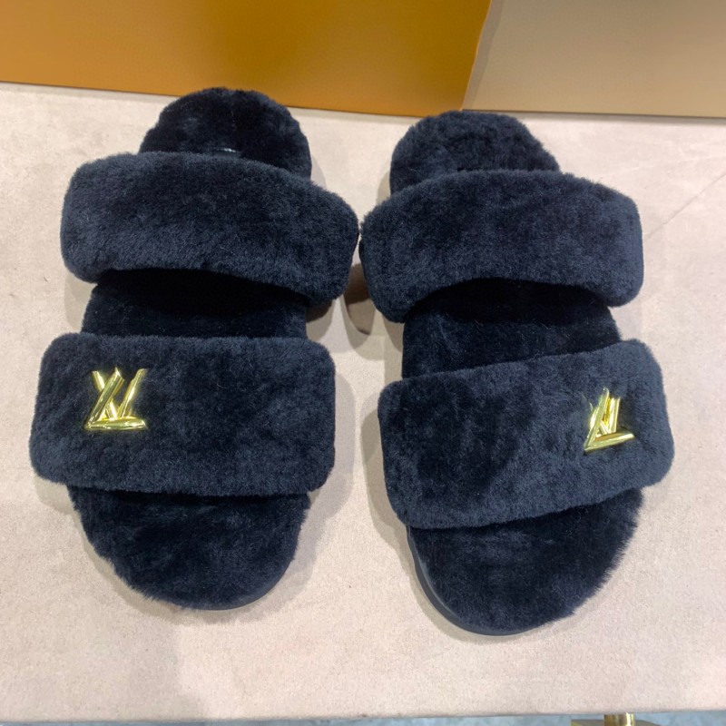 LV Sunset Comfort Wool Sandals