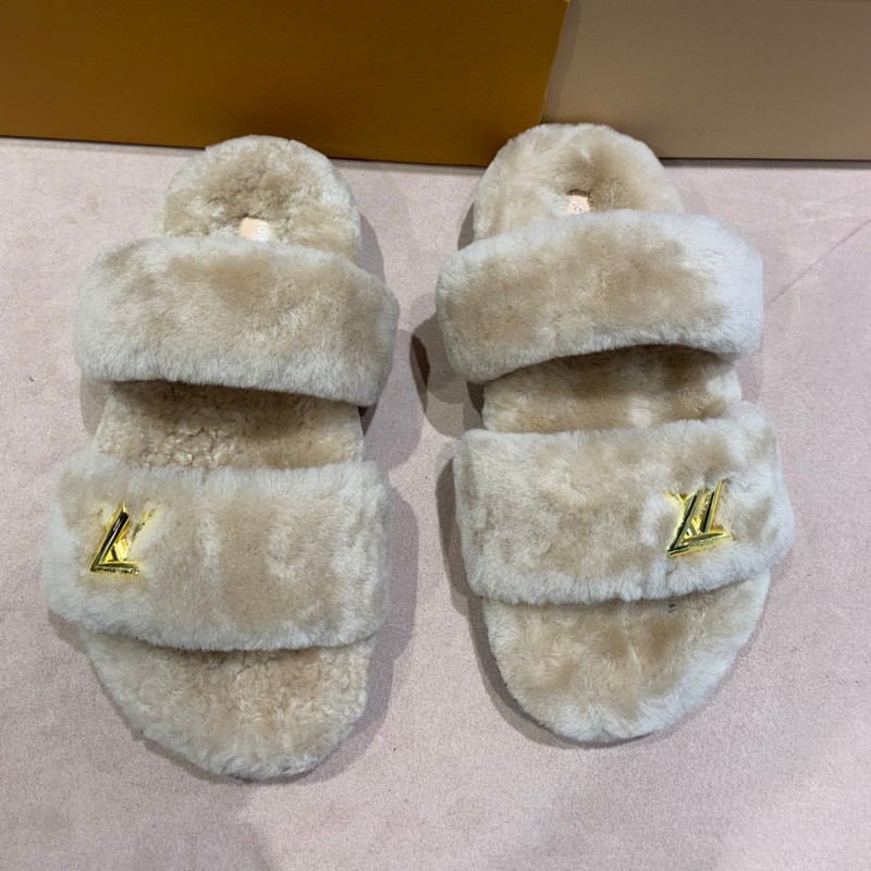 LV Sunset Comfort Wool Sandals