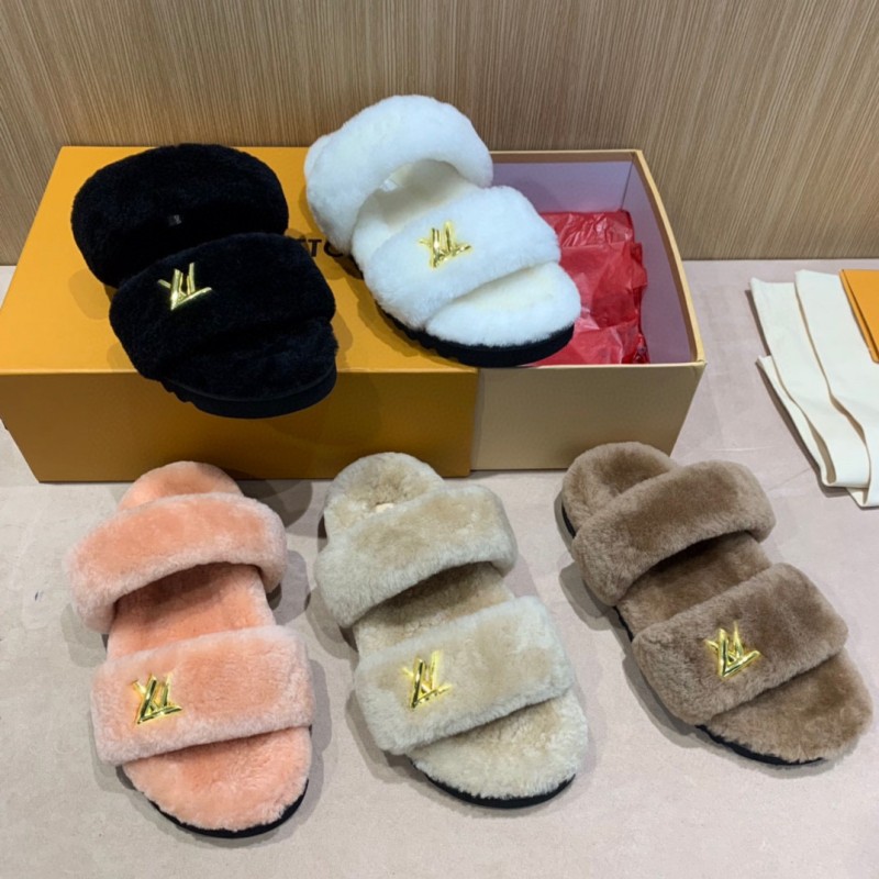 LV Sunset Comfort Wool Sandals