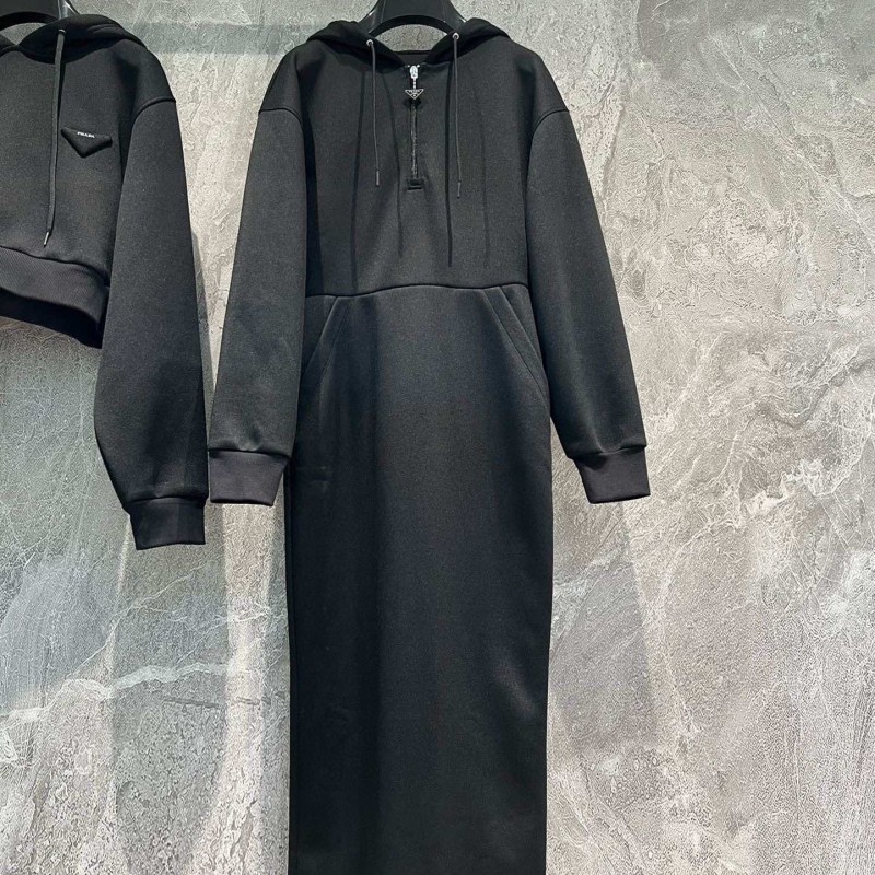 Prada Hoodie Dress