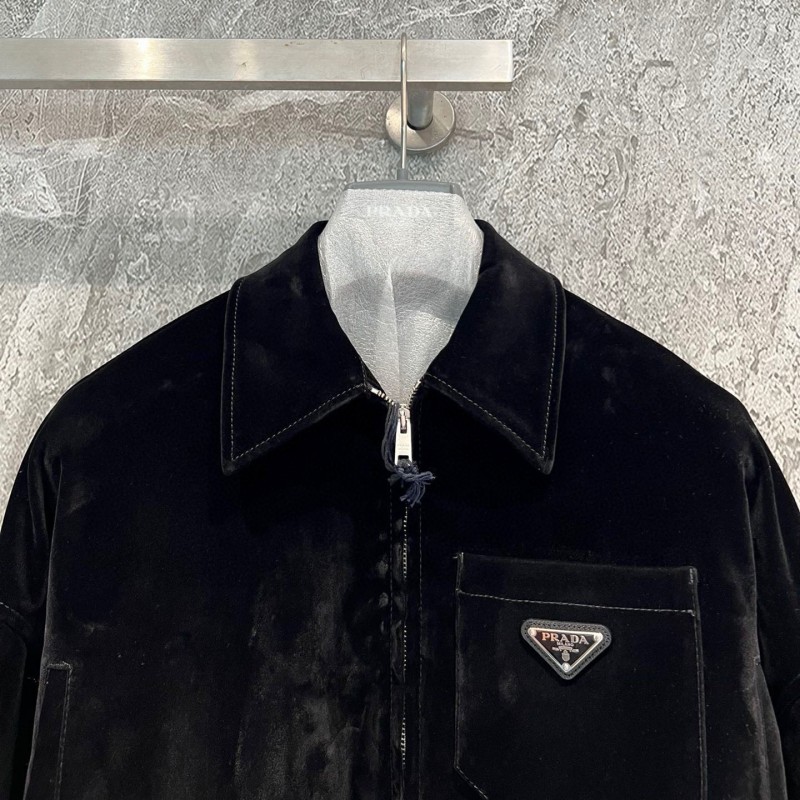 Prada Velvet Short Jacket