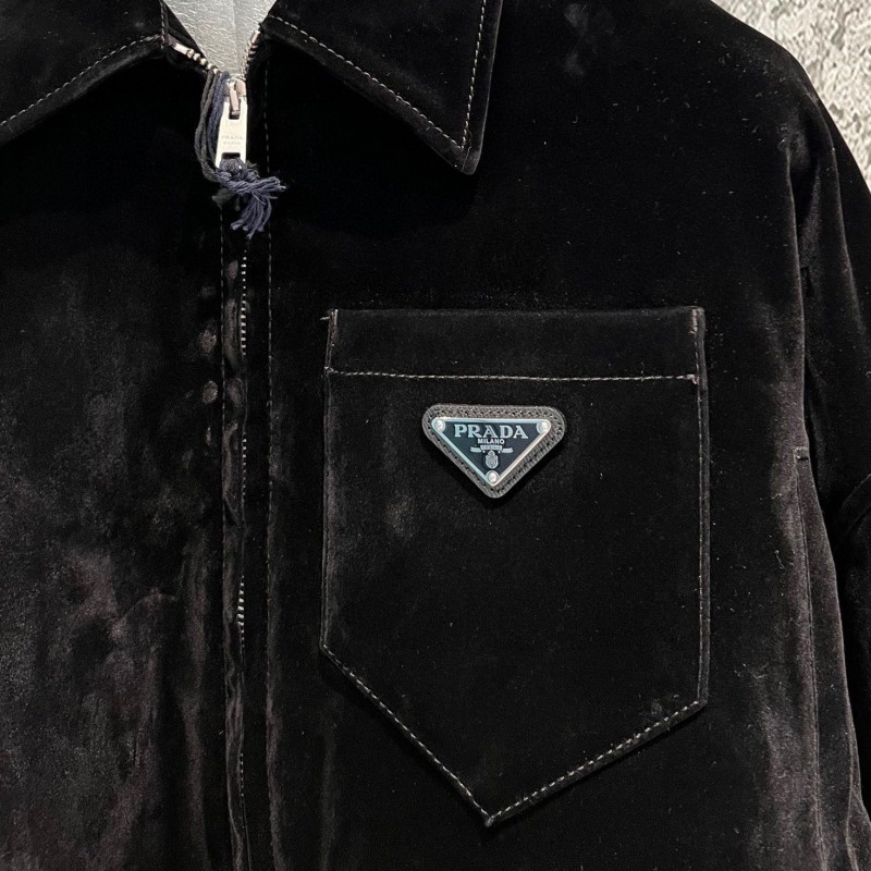 Prada Velvet Short Jacket