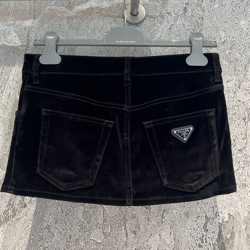 Prada Velvet Skirt