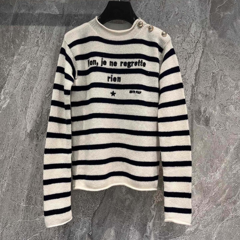 Dior Shoulder Buckle Sweater