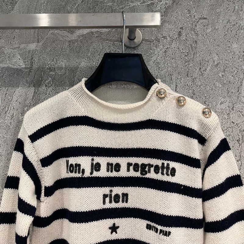 Dior Shoulder Buckle Sweater