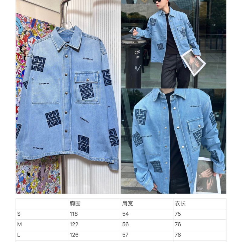 Givenchy Unisex Jeans Jacket