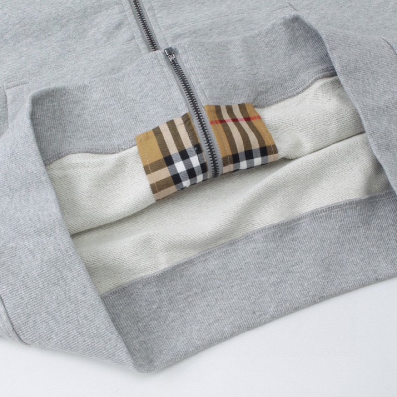 Burberry Unisex Zipper Hoodie