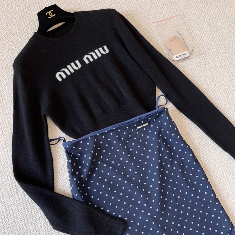 MiuMiu Cashmere Knit Shirt