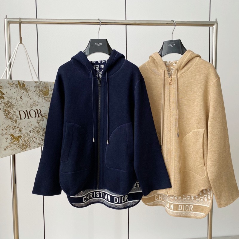 Dior Reversible Cashmere Cardigan Jacket