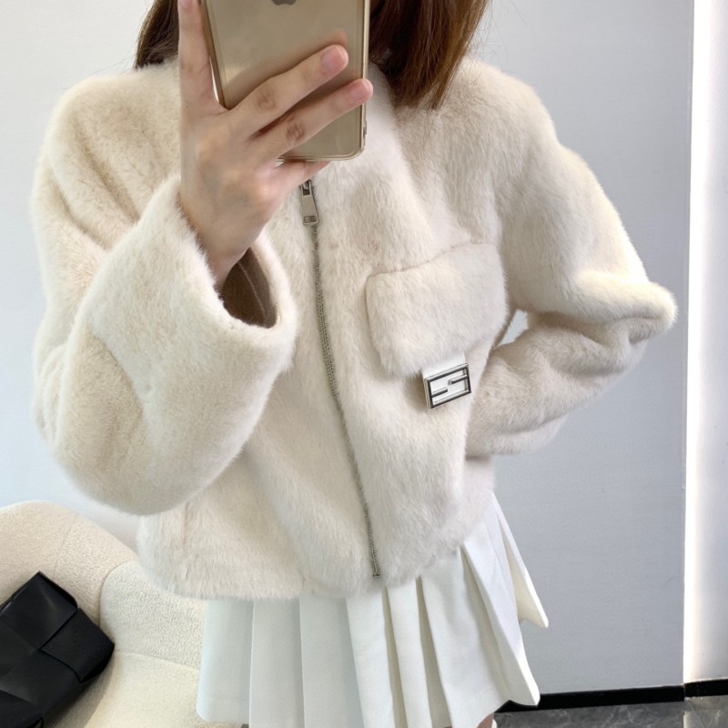 Fendi Mink Hair Short Jacket