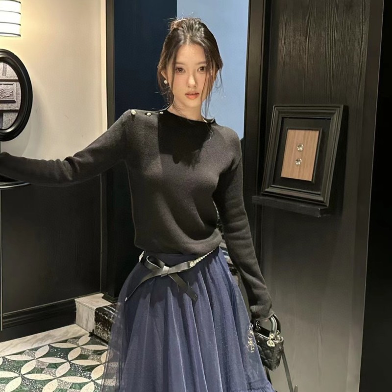 Dior Shoulder Buckle Sweater