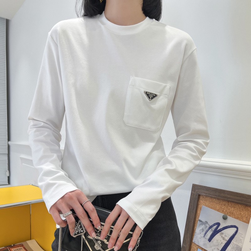 Prada Long Sleeves Tee