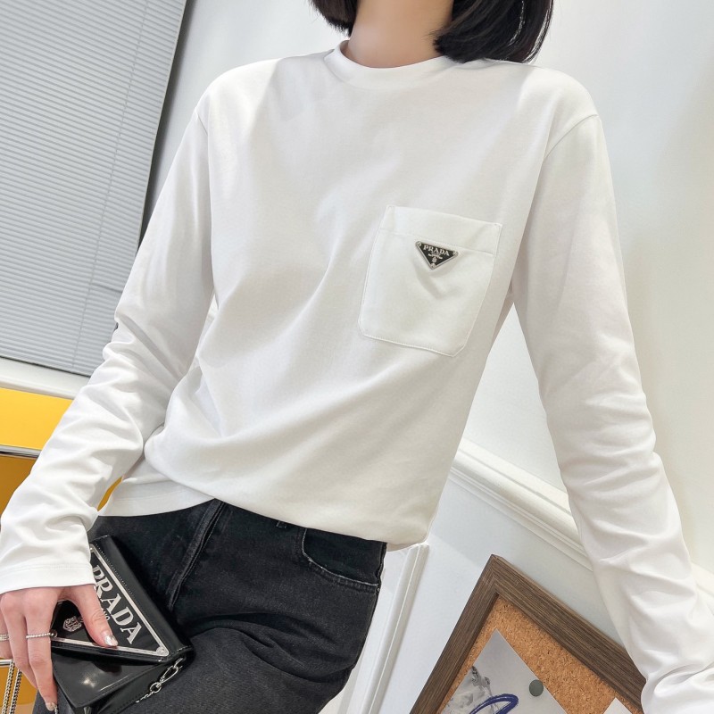 Prada Long Sleeves Tee