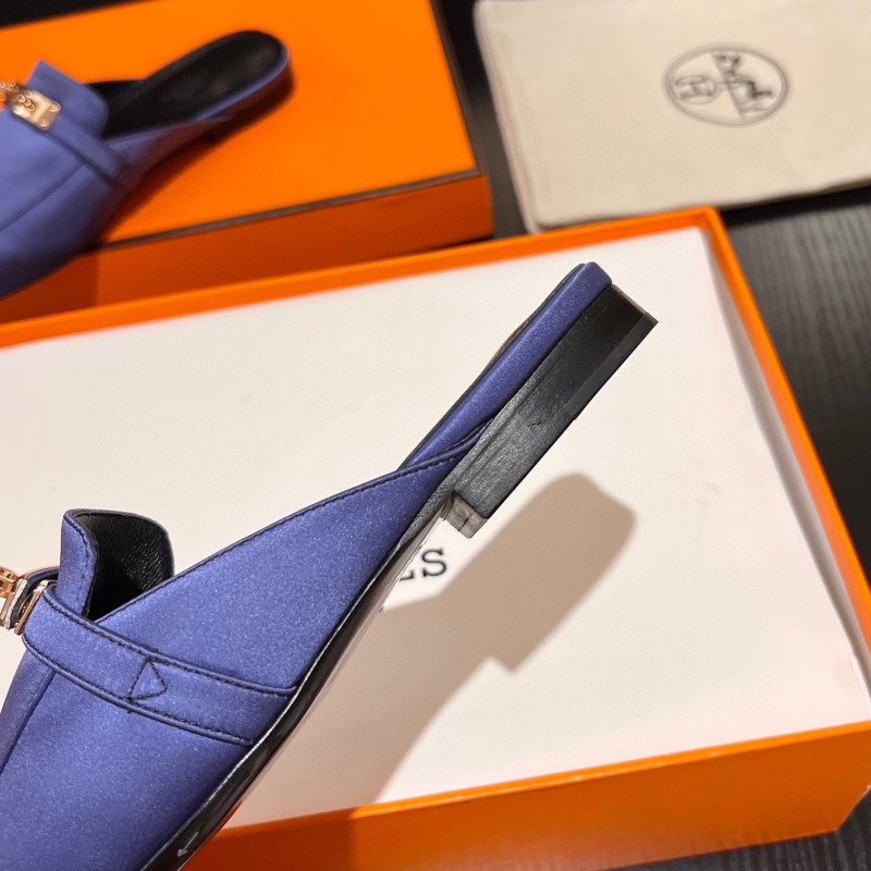 Hermes Mule Slippers