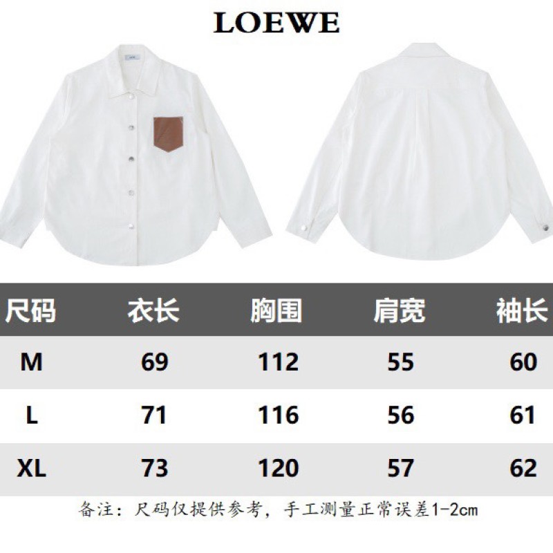 Loewe Unisex Long Sleeves Shirt