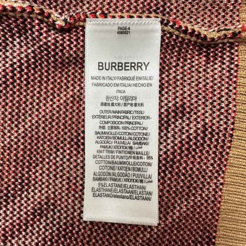 Burberry Cardigan Sweater