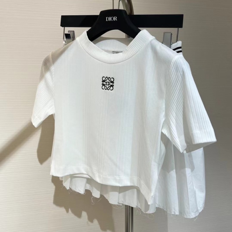 Loewe Crop Top Tee