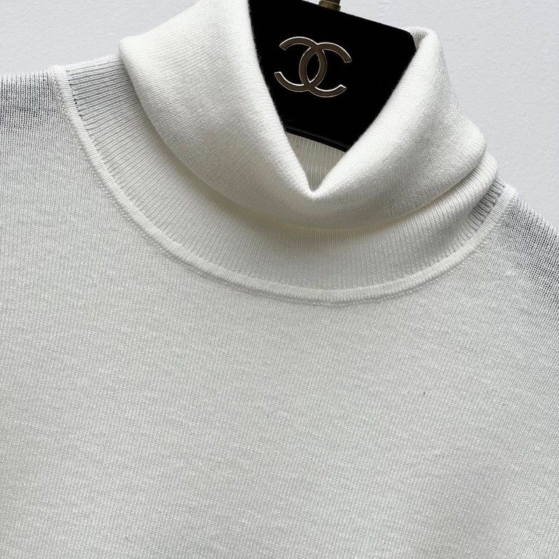 Chanel Turtleneck Long Sleeves Shirt